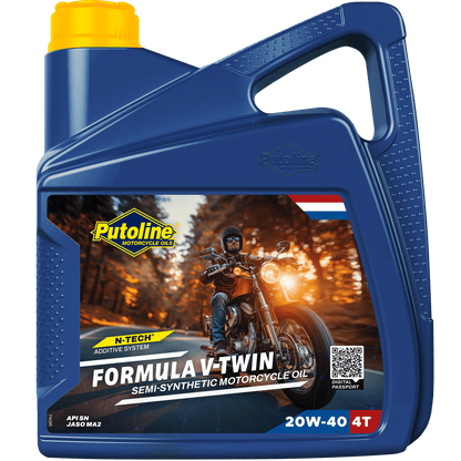 Putoline FORMULA V-TWIN 20W-40 4L SEMI-SYNTHETIC, API SM, JASO MA2