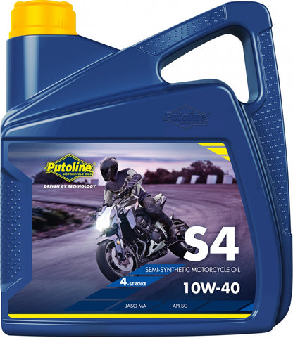 Putoline S4 10W-40 4L MINERAL, API SM, JASO MA