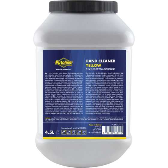 Putoline Hand Cleaner Yellow 4,5 Liter