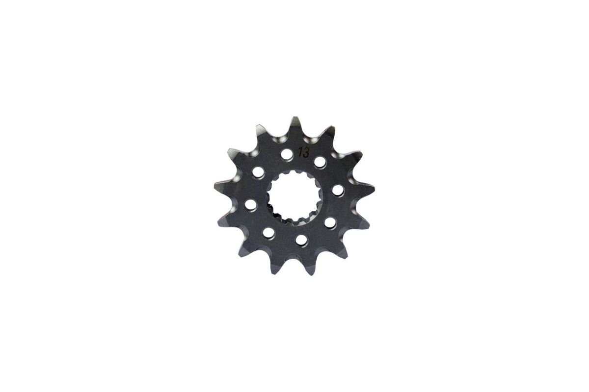 SCAR RACING voortandwiel 13 tanden voor kettingmaat 520 — voor DUCATI DESMO 450 MX (2025–2026) - MxProStoreParts