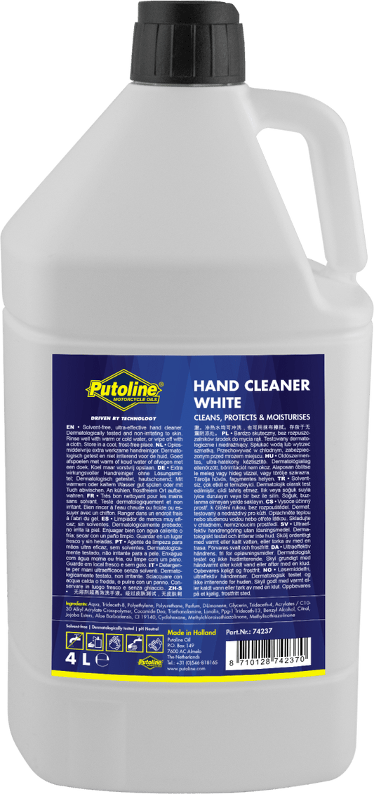 Putoline HAND CLEANER CARTRIDGE WHITE 4L FITS WITH DISPENSER 74212