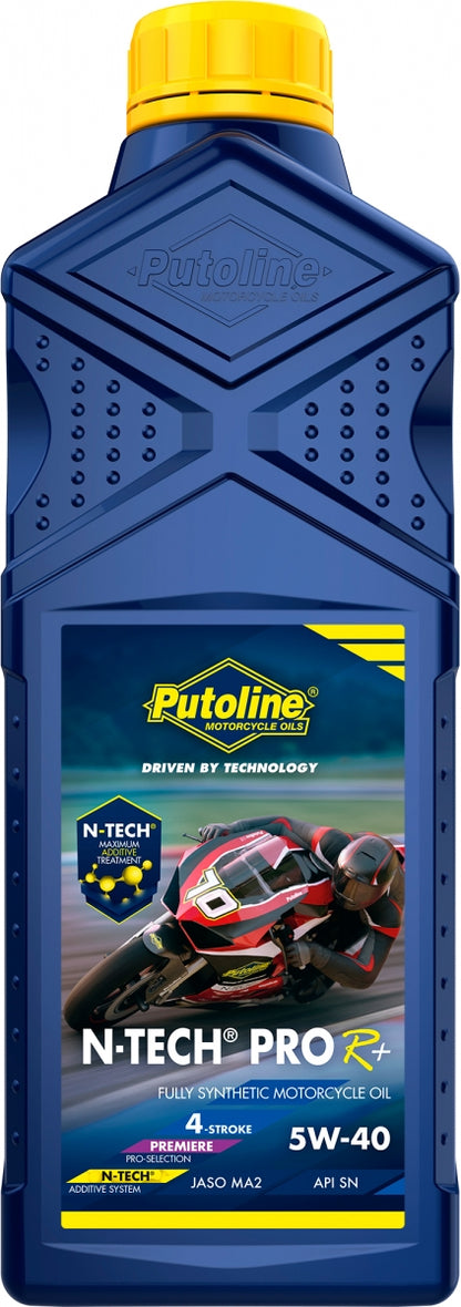 Putoline N-TECH PRO R+ 5W-40 1L FULLY SYNTHETIC, API SN, JASO MA2