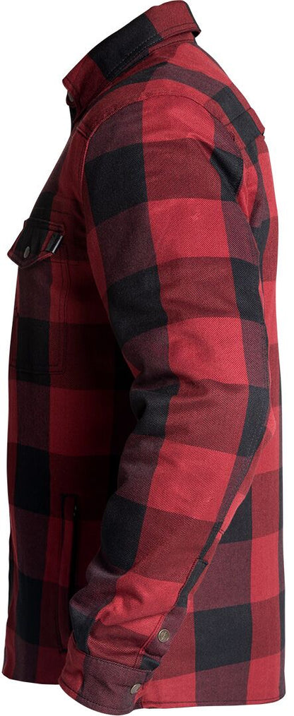 JOHN DOE Motoshirt herenjas rood, maat M - MxProStoreParts