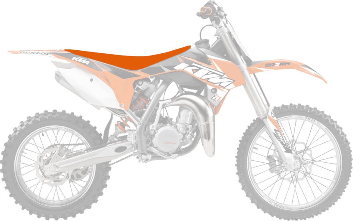 BLACKBIRD RACING Pyramid zadelhoes oranje — voor o.a. KTM SX 85 17/14 (2013–2017) - MxProStoreParts