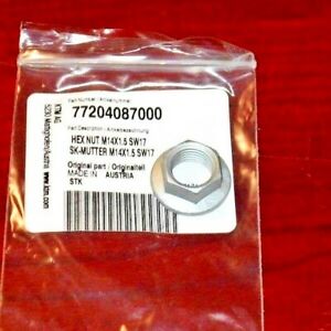 KTM OEM hex nut M14x1.5 WS17 77204087000