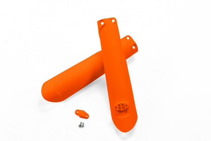 UFO Fork slider protectors KTM125-525 SX/SXF 15- EXC/EXC-F 16- Orange Fluo