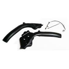 KTM Origineel/OEM frame beschermers zwart KTM 16 - 18 & Husqvarna 16 - & Gas Gas - MxProStoreParts