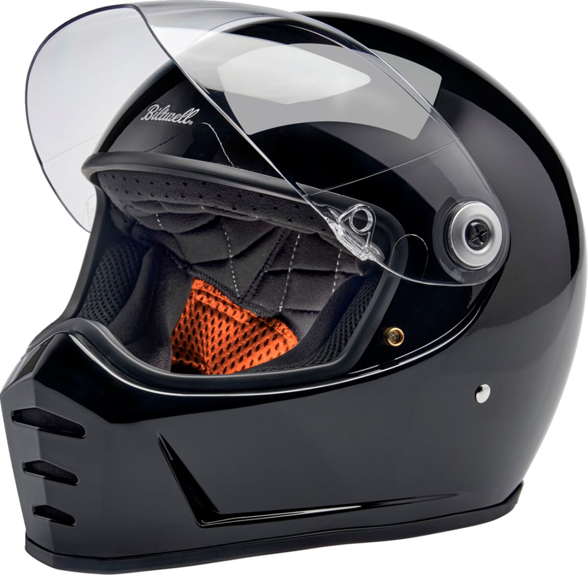 HELMET LANE SPLITTER GLOSS BLA HELMET LANESPLTR G BLK XS - MxProStoreParts