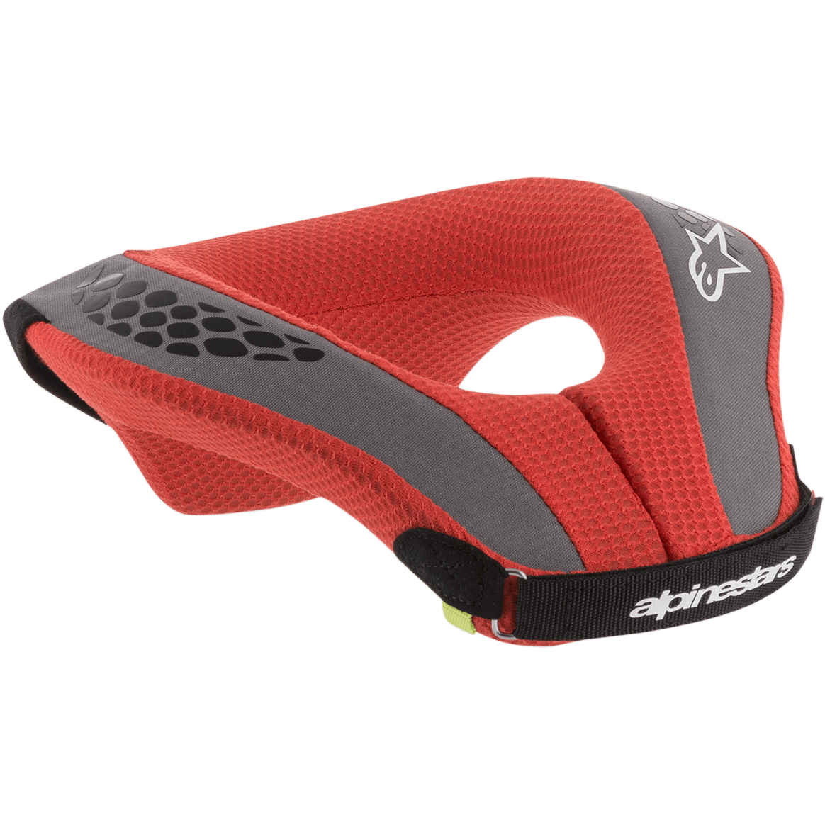 Alpinestars Jugend Nekroll Ergonomischer Schutz Schwarz Rot - MxProStoreParts