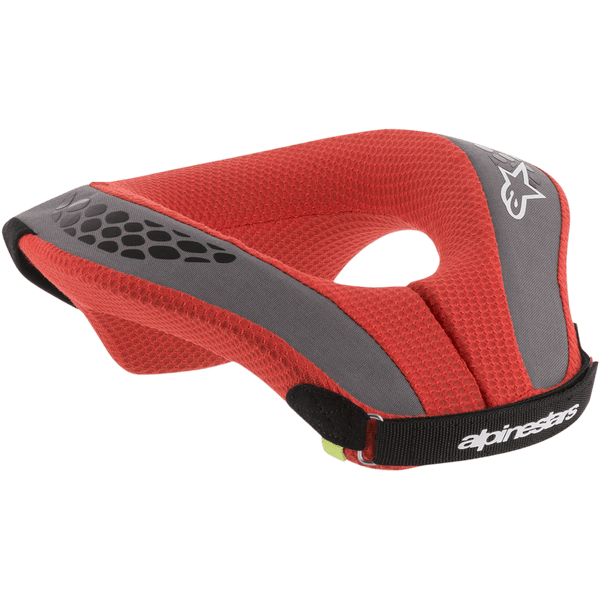 Alpinestars Jugend Nekroll Ergonomischer Schutz Schwarz Rot - MxProStoreParts