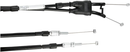 CABLE THR SUZ PUSH/PULL MOTION PRO THROTTLE CABLE PUSH PULL SET COIL WOUND BLACK VINYL SUZUKI — voor o.a. SUZUKI RM-Z 250 (2008–2012) - MxProStoreParts