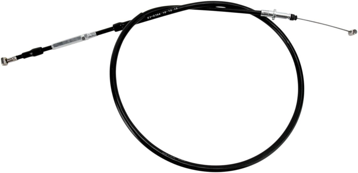 MOTION PRO koppelingskabel met zwarte vinyl buitenmantel — voor KAWASAKI KX 250 F (2009–2010)