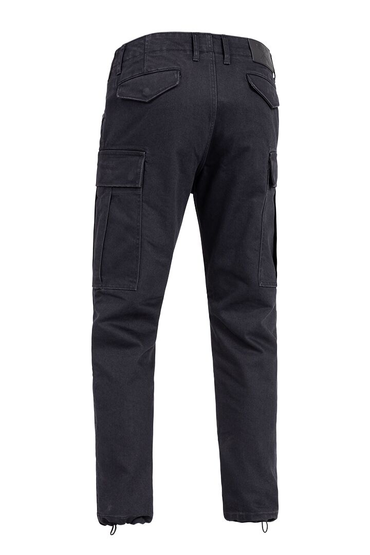 JOHN DOE Regular Cargo Mono cargobroek voor heren, zwart, maat 36/34 - MxProStoreParts