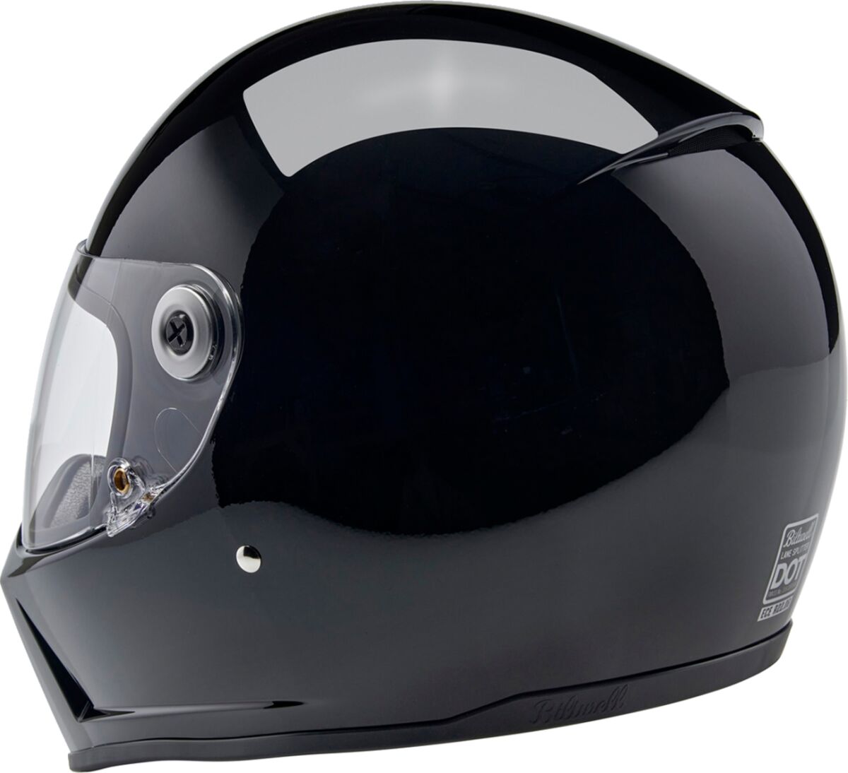HELMET LANE SPLITTER GLOSS BLA HELMET LANESPLTR G BLK XS - MxProStoreParts