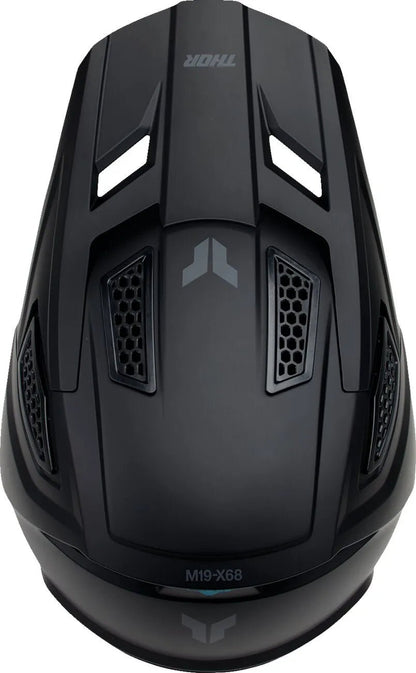 THOR Fleet Blackout Helmmatte XL Schwarz - MxProStoreParts