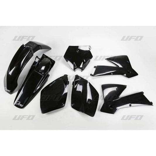 Kit de plástico UFO 5 piezas negro KTM SX125-520 2T/4T 03