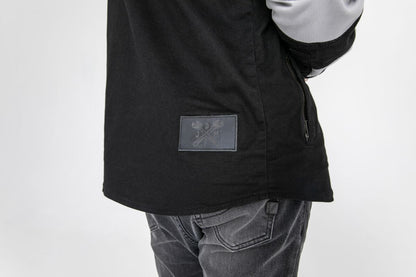 JOHN DOE Prison Motoshirt herenjas zwart/wit maat L - MxProStoreParts