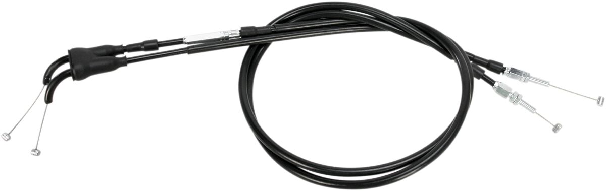 CABLE THR SUZ PUSH/PULL MOTION PRO THROTTLE CABLE PUSH PULL SET COIL WOUND BLACK VINYL SUZUKI — voor o.a. SUZUKI RM-Z 250 (2008–2012) - MxProStoreParts