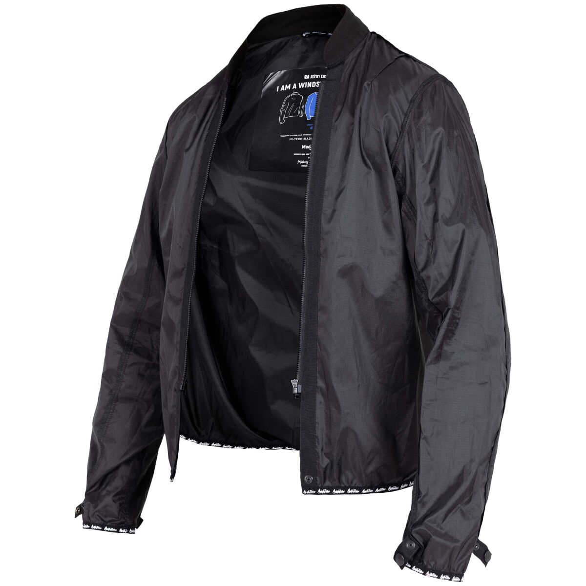 JOHN DOE Aero Mesh windwerende binnenjas zwart XL - MxProStoreParts