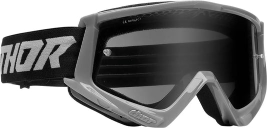 THOR Combat Sand Racer crossbril – Grijs/Zwart