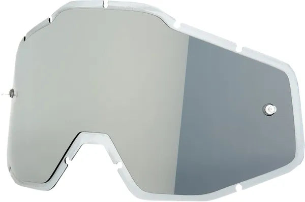 100% Accuri/Strata/Racecraft spiegellens – Flash Silver/smoke