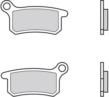 BREMB BRAKE PADS 07GR69SD SINTER METAL - MxProStoreParts