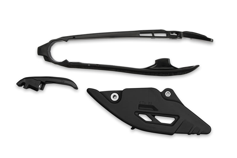 UFO Kettinggeleider en Schommelarmbescherming KTM 125-450 SX/SX-F 2025-2027