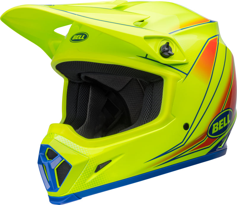 BELL MX-9 Mips Helm - Zone Gloss Red