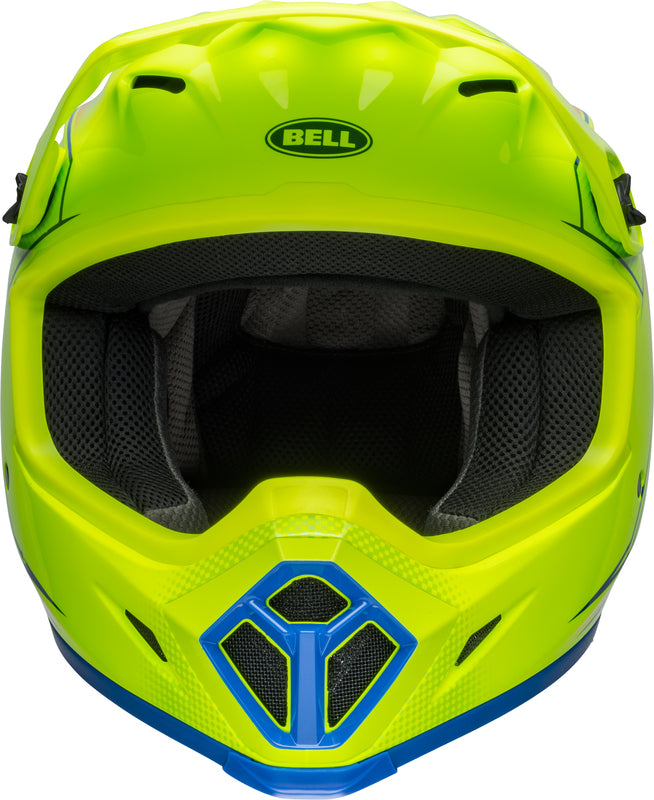 BELL MX-9 Mips Helm - Zone Gloss Red