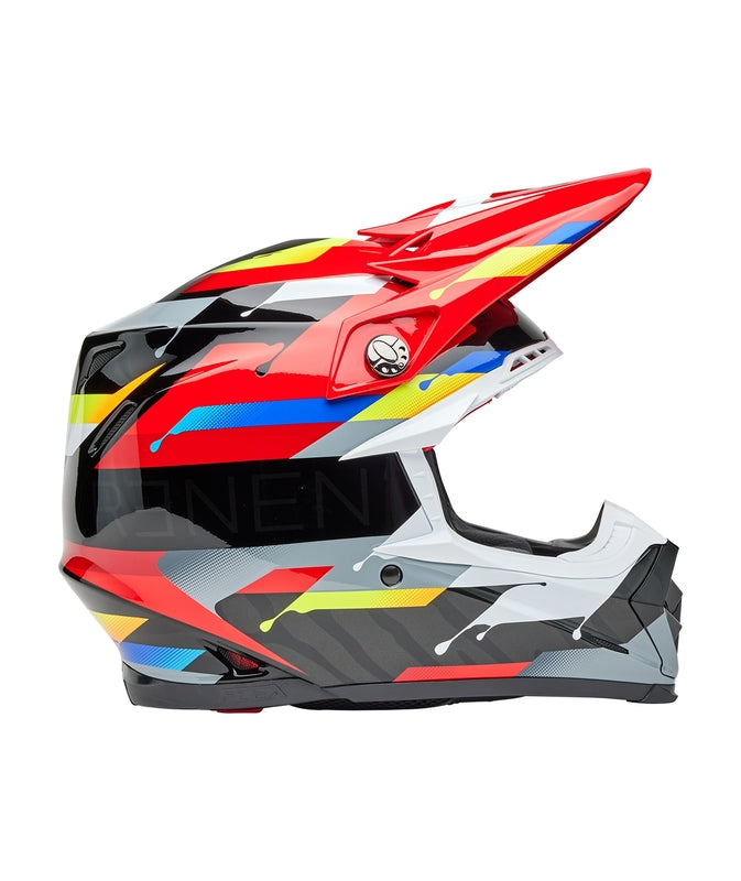BELL Moto-9S Flex Helm - Renen Nova Gloss Black/Red