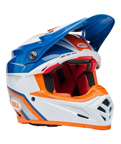 BELL Moto-9S Flex Helm - Merchant Gloss Blues