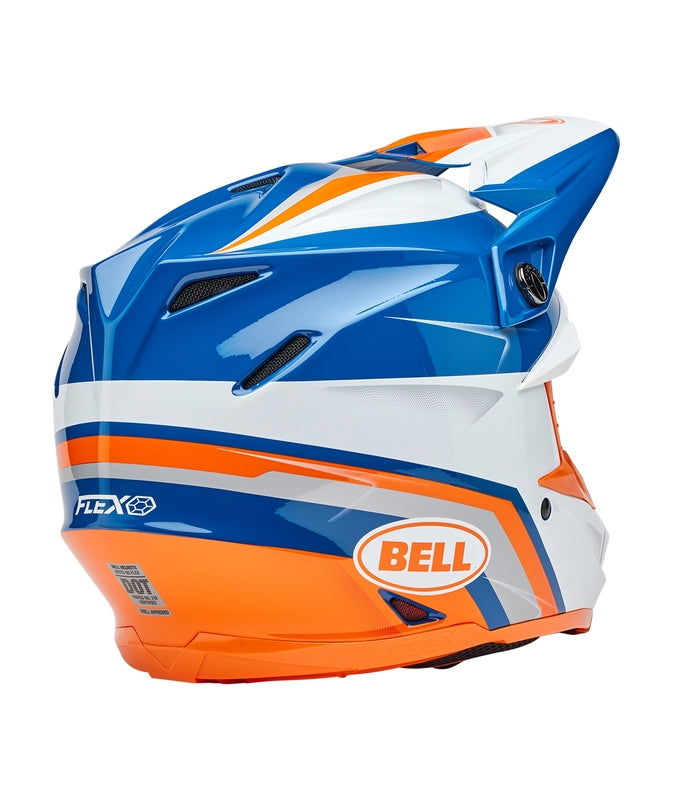 BELL Moto-9S Flex Helm - Merchant Gloss Blues