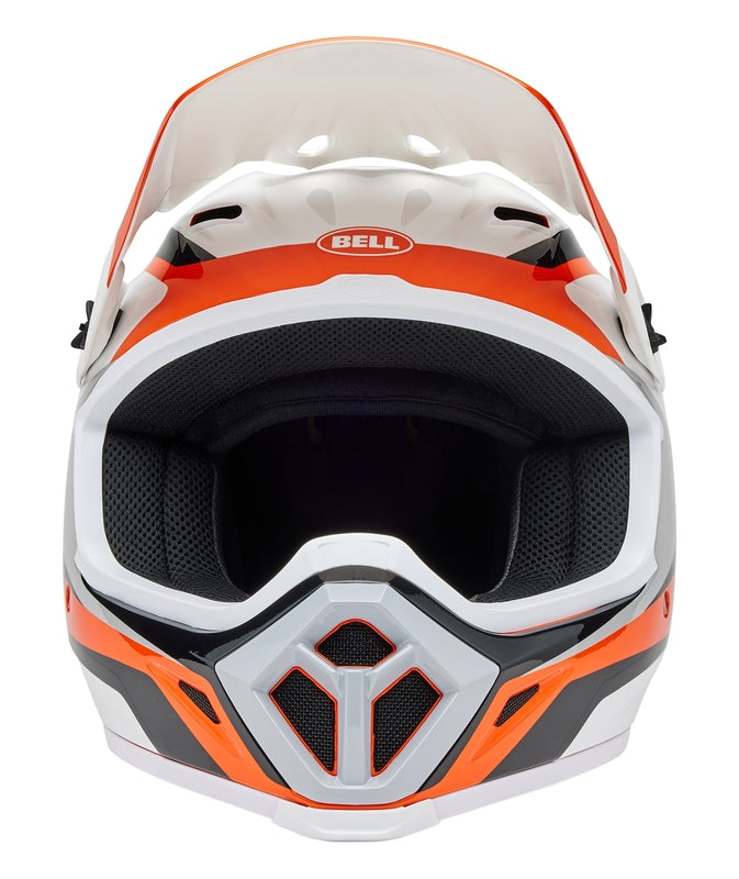 BELL MX-9 Mips Helm - Rift Gloss Orange/White