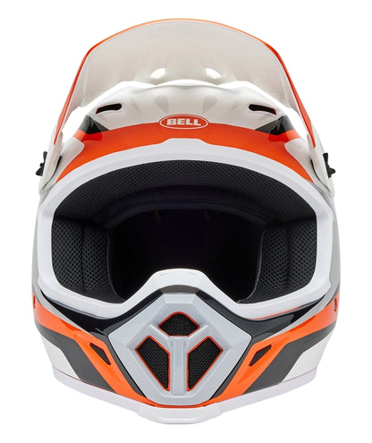 BELL MX-9 Mips Helm - Rift Gloss Orange/White