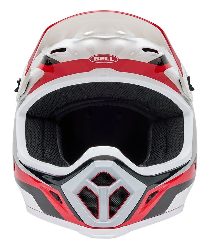 BELL MX-9 Mips Helm - Rift Gloss Orange/White