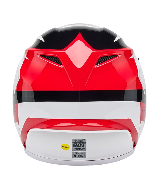 BELL MX-9 Mips Helm - Rift Gloss Orange/White