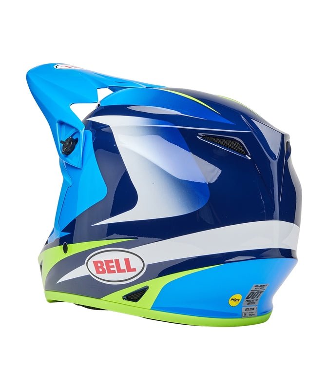 BELL Helm MX9 MIPS JACKAL, Blau, XL - MxProStoreParts