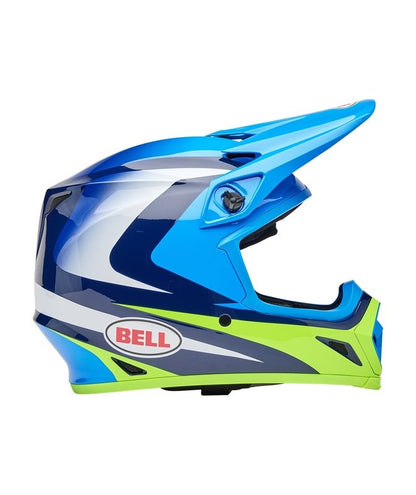 BELL HELM MX9 MIPS SCHAKAL, BLAU, XL - MxProStoreParts