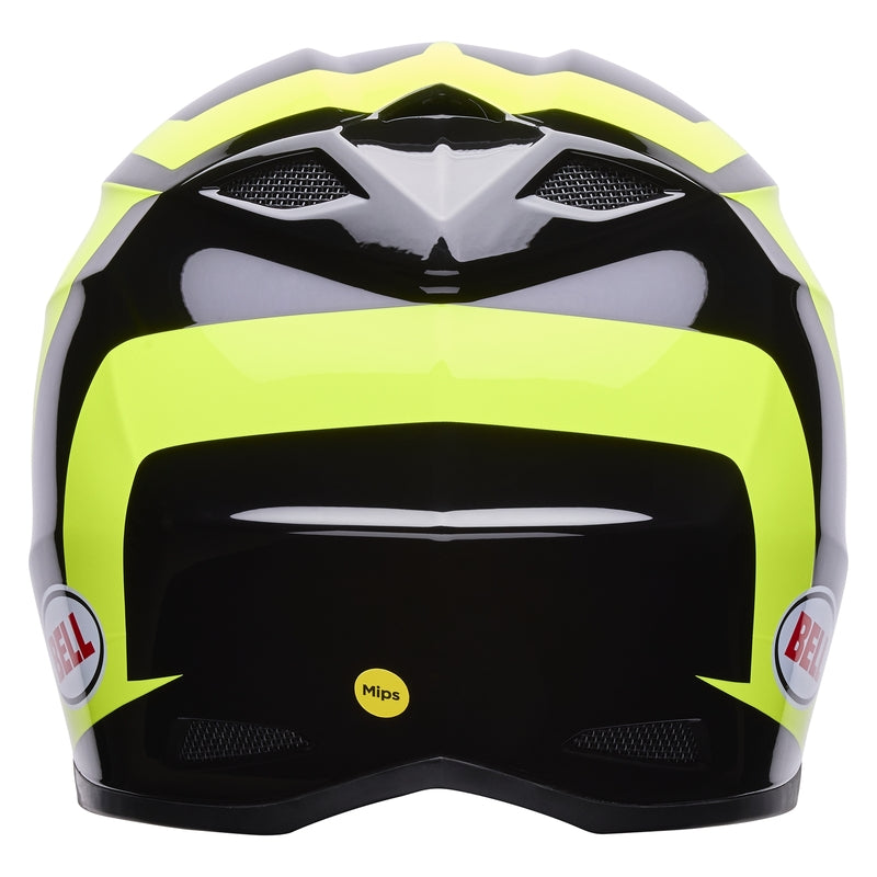 BELL Youth MX-10 Mips Helm - Talon Yellow/Zwart