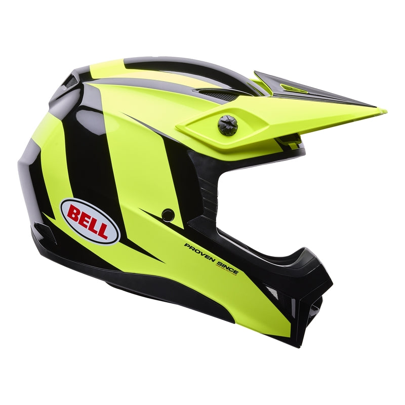 BELL Youth MX-10 Mips Helm - Talon Yellow/Zwart