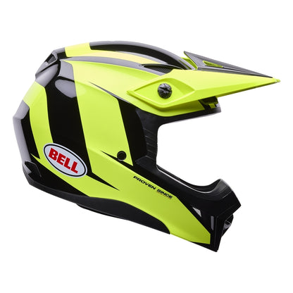 BELL Youth MX-10 Mips Helm - Talon Yellow/Zwart