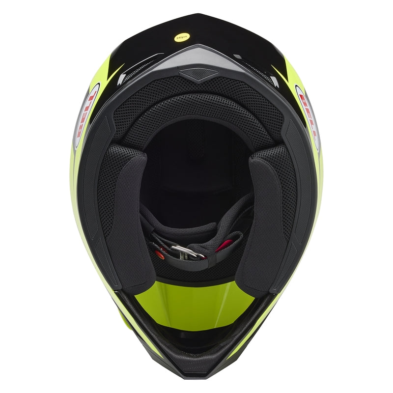 BELL Youth MX-10 Mips Helm - Talon Yellow/Zwart
