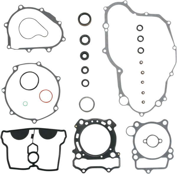 All Balls Complete Gasket Set Yamaha YZ250F '01-13 + WR250F '01-02 (met olie keerringen)