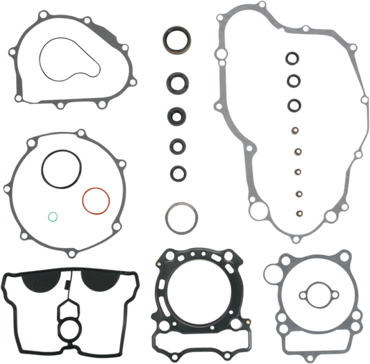 All Balls Complete Gasket Set Yamaha YZ250F '01-13 + WR250F '01-02 (met olie keerringen)