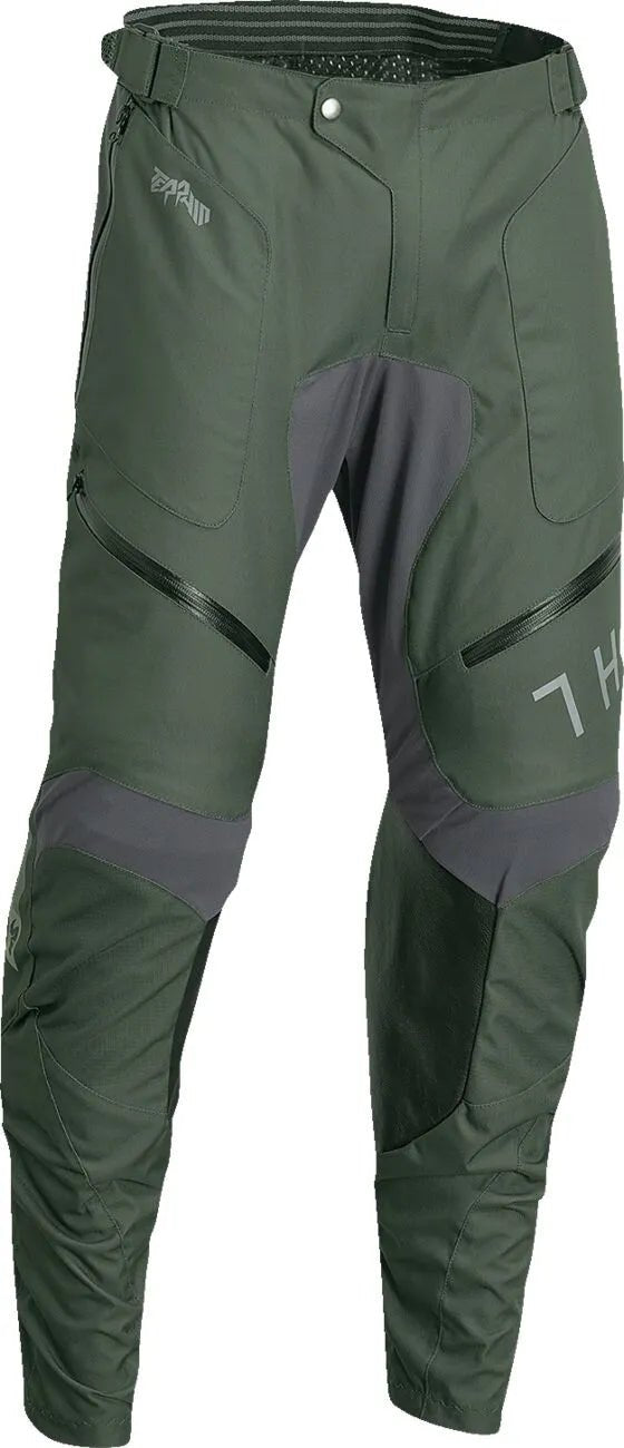 THOR Terrain ITB crossbroek – Legergroen/Antraciet - MxProStoreParts