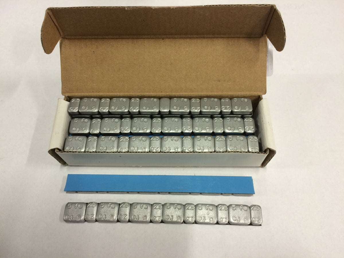 Balancing weight 6x2.5gr + 6x5gr (15pcs) Height 5mm Depth.12.2mm (FE) – 7362636