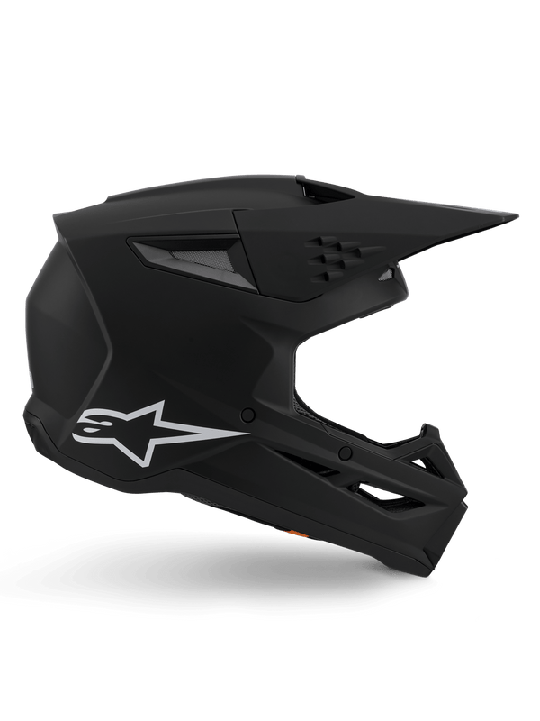 Alpinestars S - M3 Solid Motorhelm ECE 22.06 Zwart Mat - MxProStoreParts