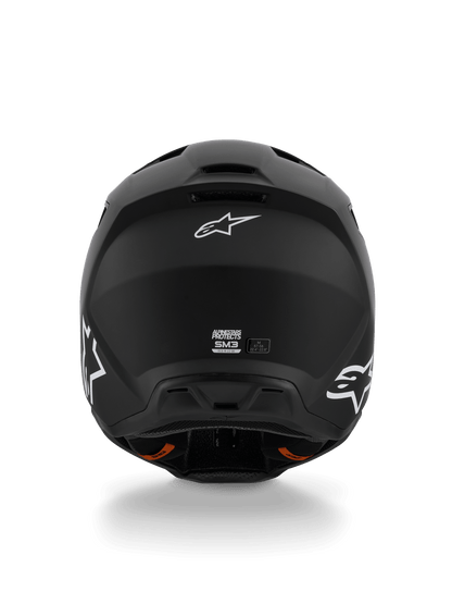 Alpinestars S - M3 Solid Motorhelm ECE 22.06 Zwart Mat - MxProStoreParts
