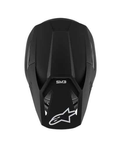 Alpinestars S - M3 Solid Motorhelm ECE 22.06 Zwart Mat - MxProStoreParts
