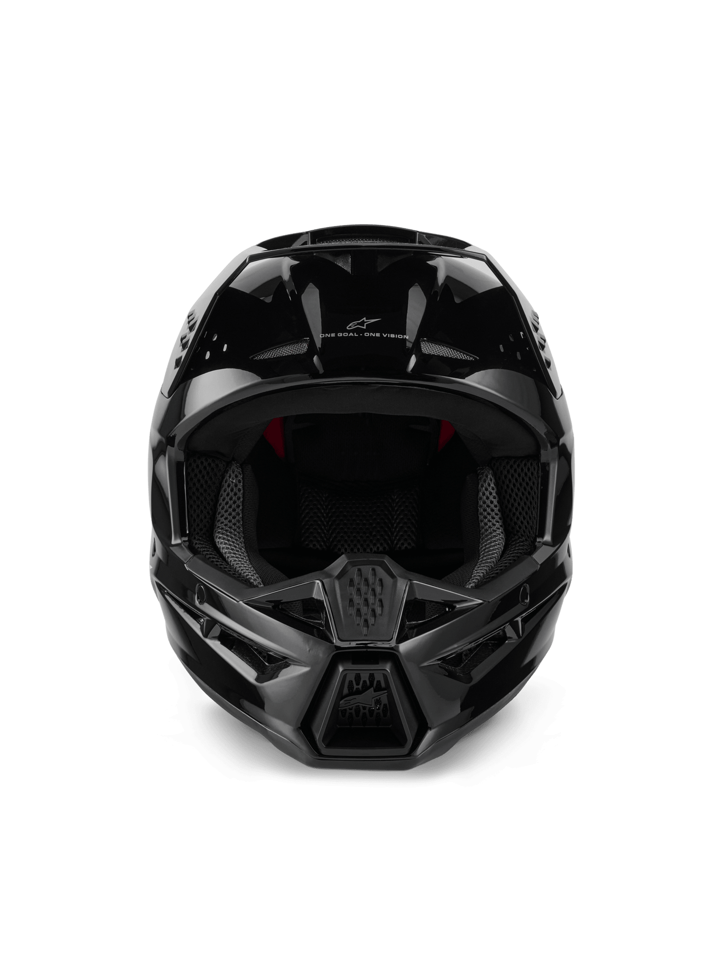 Alpinestars S - M3 Solid Helmet ECE 22.06 Black Glossy - MxProStoreParts